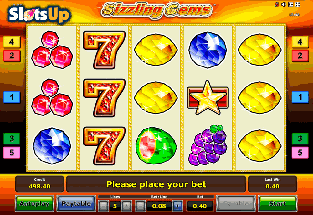 Casino med Novomatic Sizzling 51229