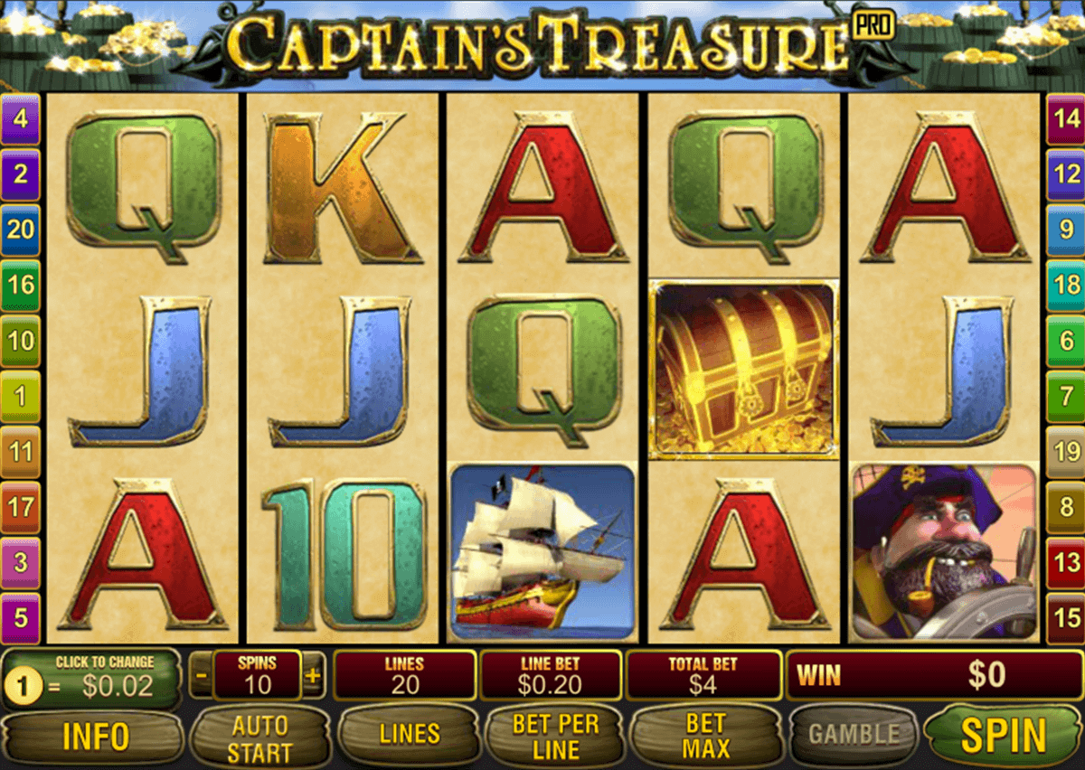 Captain Treasure slot 39377