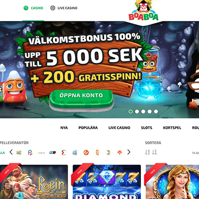 Recension Svenskt casino BoaBoa 67799